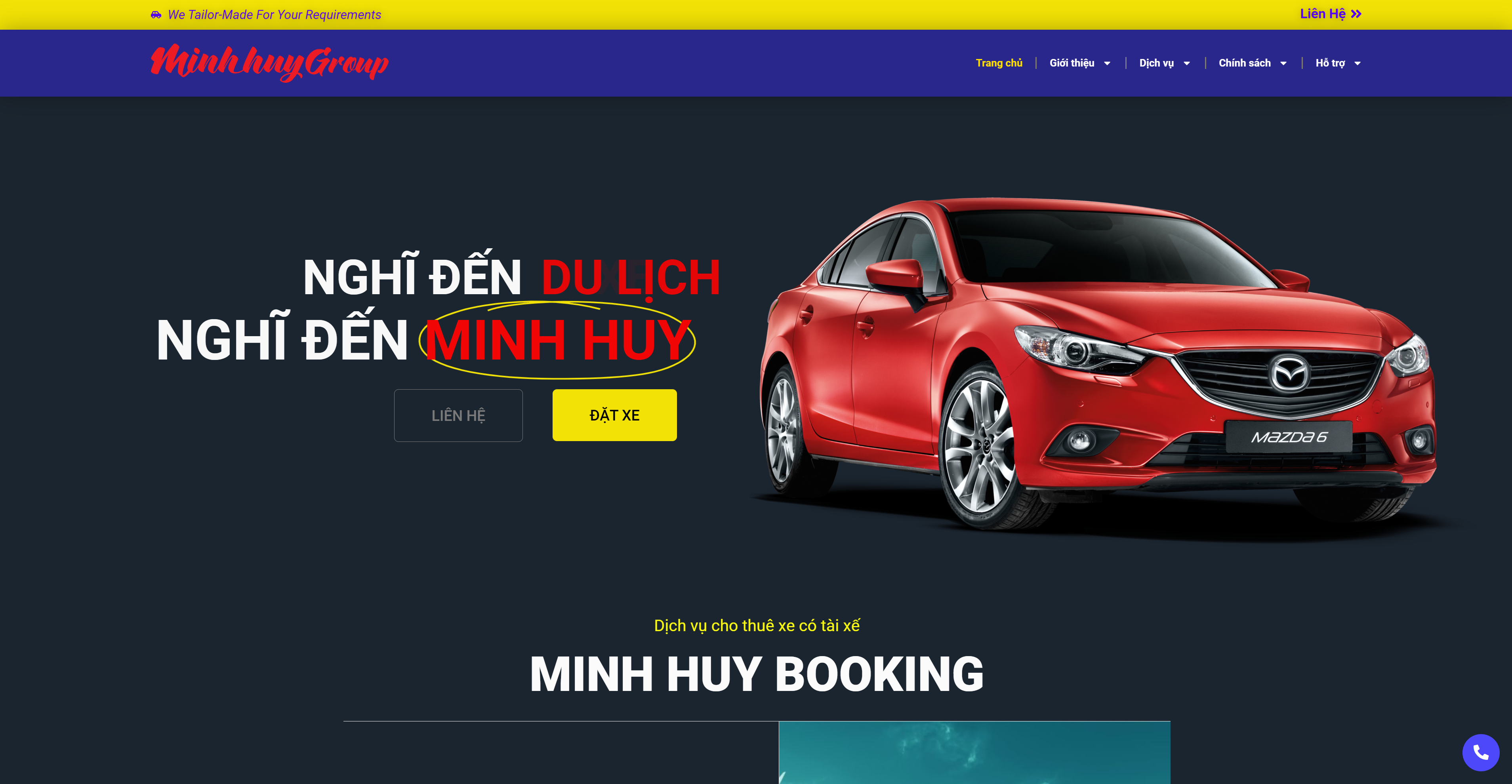 Website Minh Huy Group